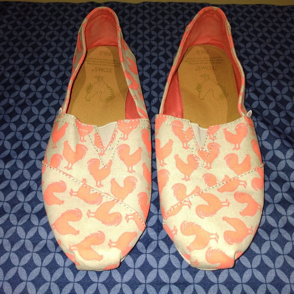Toms Year Of The Rooster Shoes
